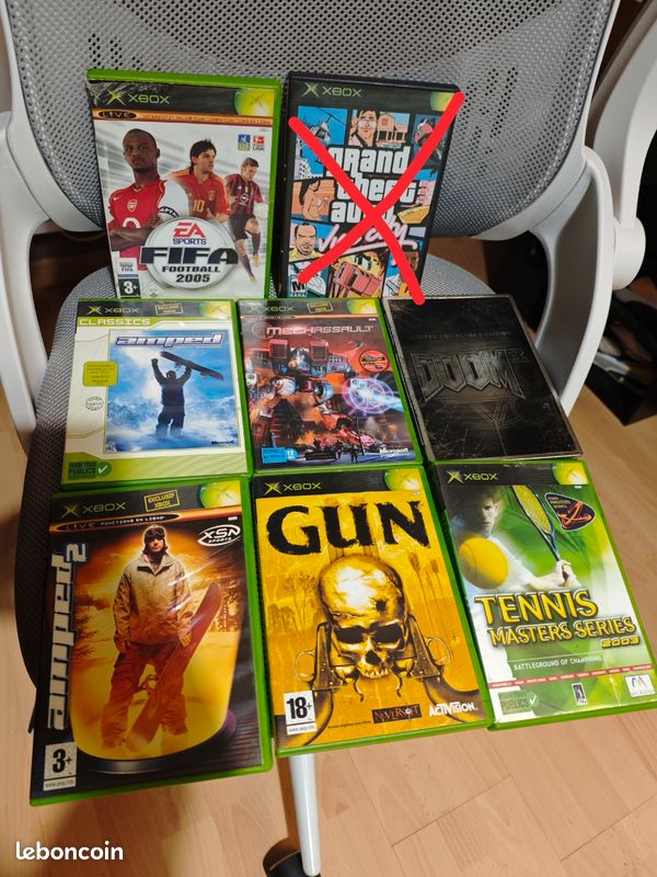 Lot De 7 Démos Xbox Première Génération - Jeux D'occasion