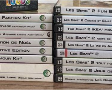 Les Sims 2 : La Bonne Affaire - Édition Collector Noël - PC FR Complet Avec Clés - Très Bon état