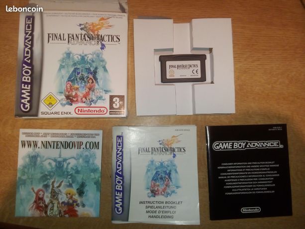 Final Fantasy IV Advance sous blister - GA - Jeu Occasion Pas Cher