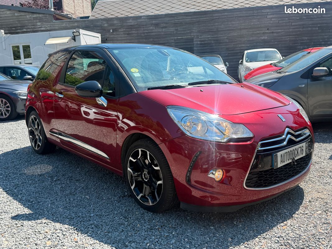 CITROEN DS3 1.6 HDi 112 cv Paiement 4x sans frais AUTO DOCK 76 (image 2)