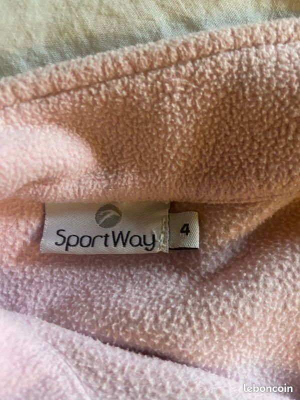 Pull SportWay 4 ans rose (image 4)