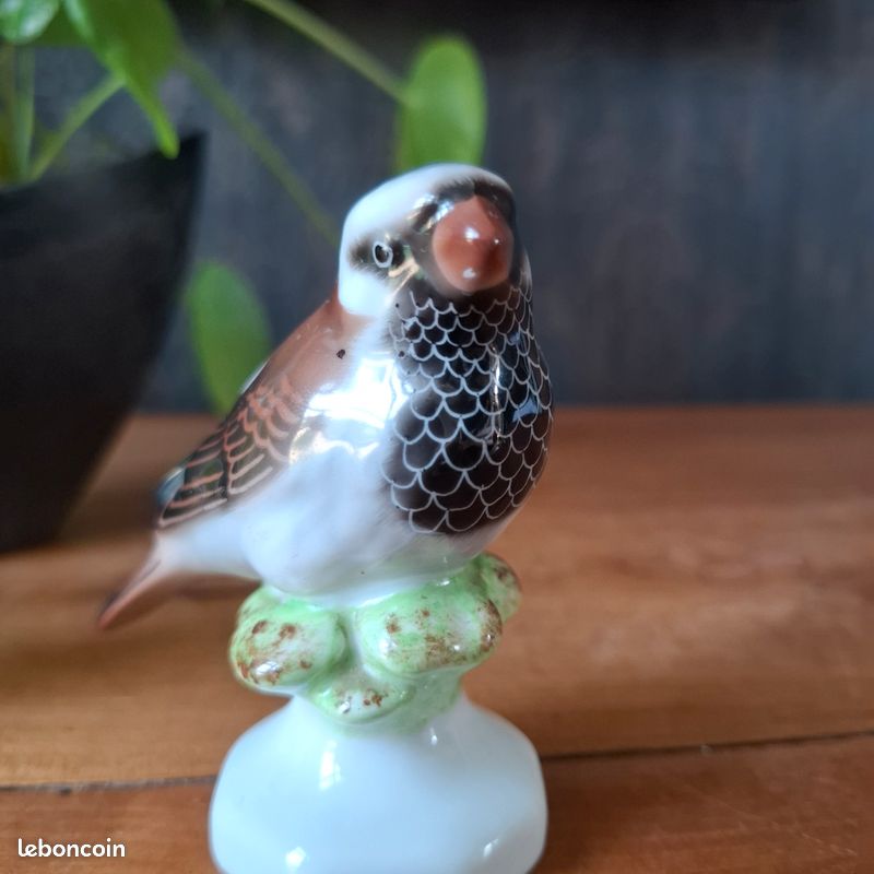 Oiseau en porcelaine Gerold Porzellan (image 4)