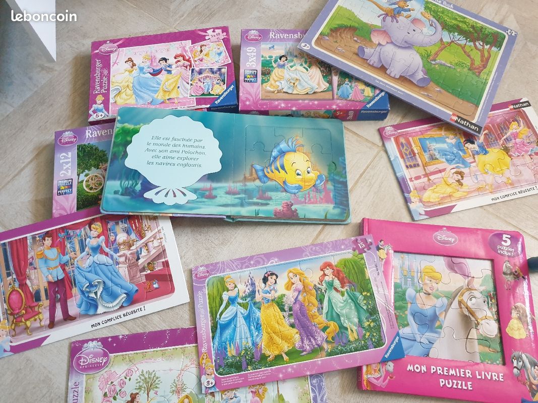 Lot puzzles Disney complets (image 2)