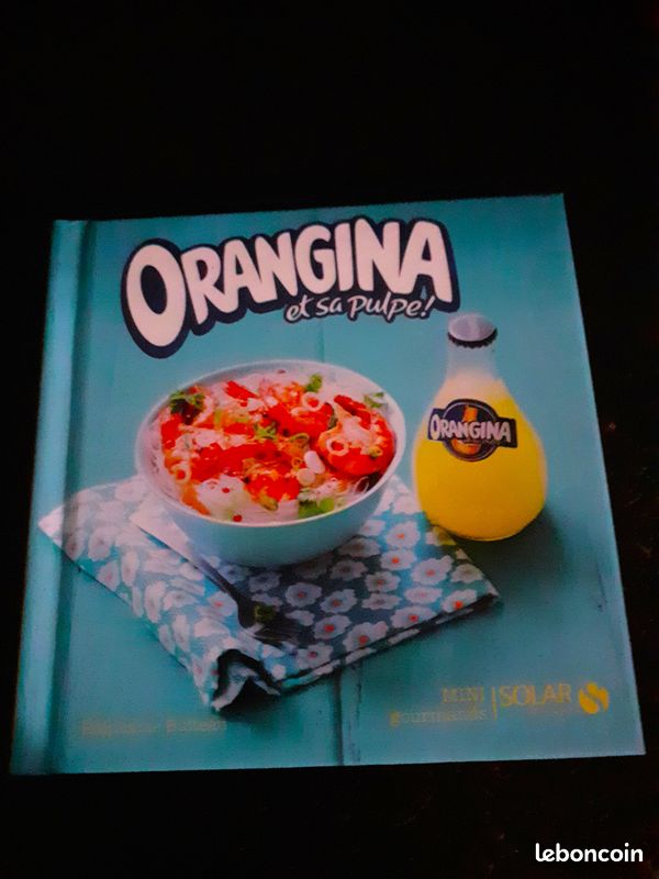 Livre Orangina et sa pulpe, recettes, par Solar Éditions (image 1)