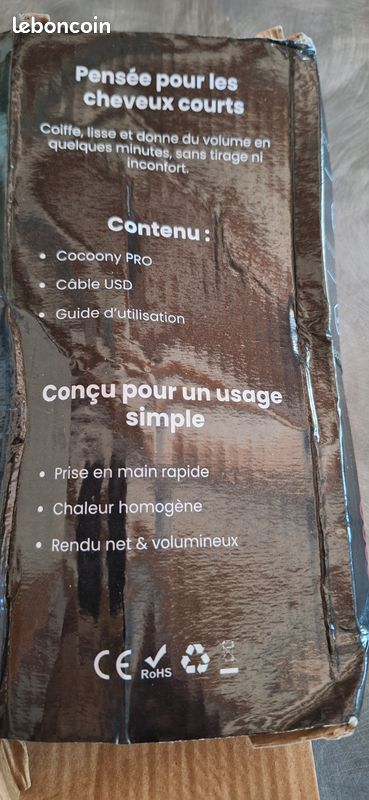 Brosse lissage cheveux (image 1)