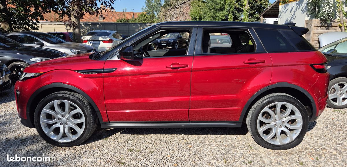 Tres belle range rover evoque hse PHASE 2 dynamic mark iv 2.0 td4 150 ch annee 2017 131 000 km toit panoramique gps cuir xenon camera 1er proprietaire carnet complet land rover 16 990 (image 3)