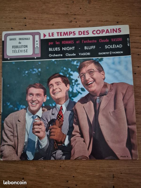 Vinyle 45 tours Le temps des copains (image 1)