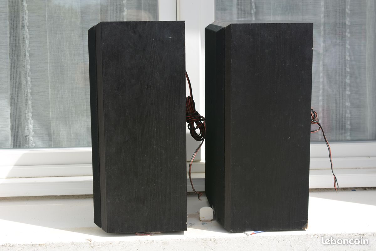 Paire d’enceintes Kenwood LS-43 – 3 voies – Son chaleureux et musical – Testées (image 4)