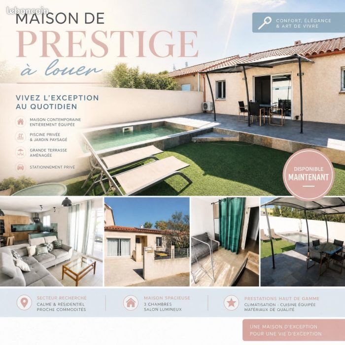 Maison 5 pièces 87 m² · à Perpignan · 87 m² · 1 510 €/mois