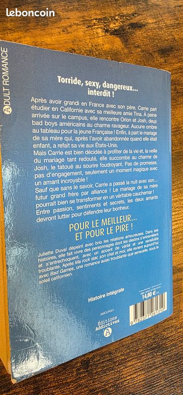 Livre Bad Games de Juliette Duval - Mimi (image 4)