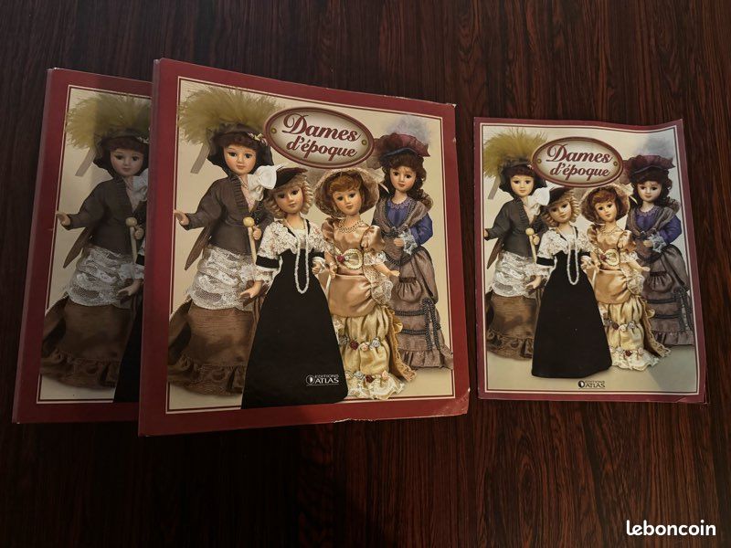 Lot De 7 Poupées Dames D’époque – Porcelaine Editions Atlas (collection)