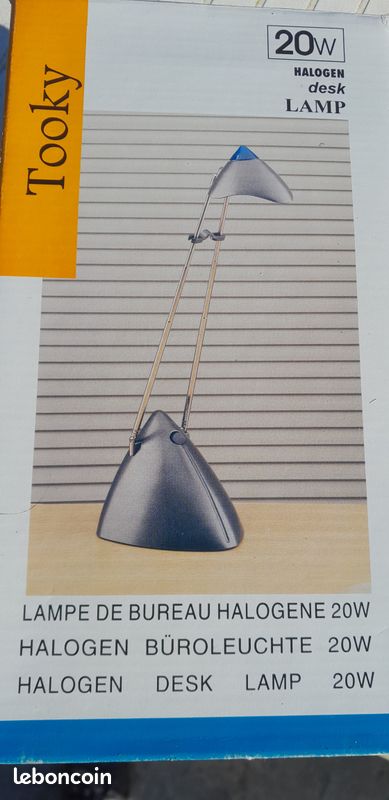 Lampe de bureau halogène (image 1)