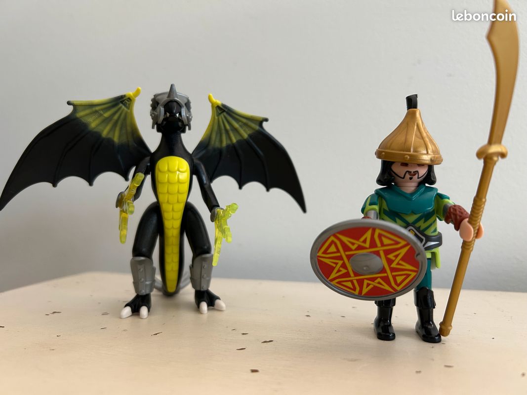 Chevalier et dragon tempête (image 2)