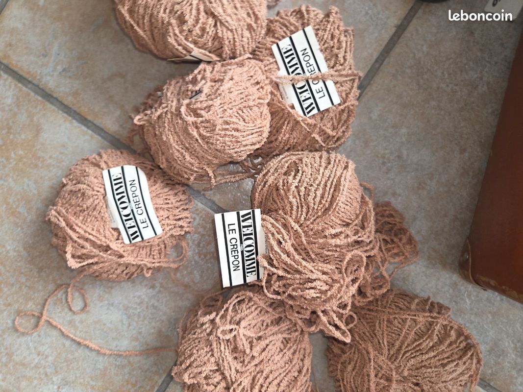Pelotes de laine et coton (image 4)