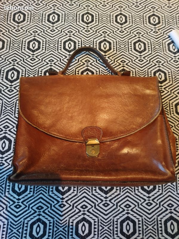 Cartable Serviette Maroquinerie Cuir Accessoires Bagagerie