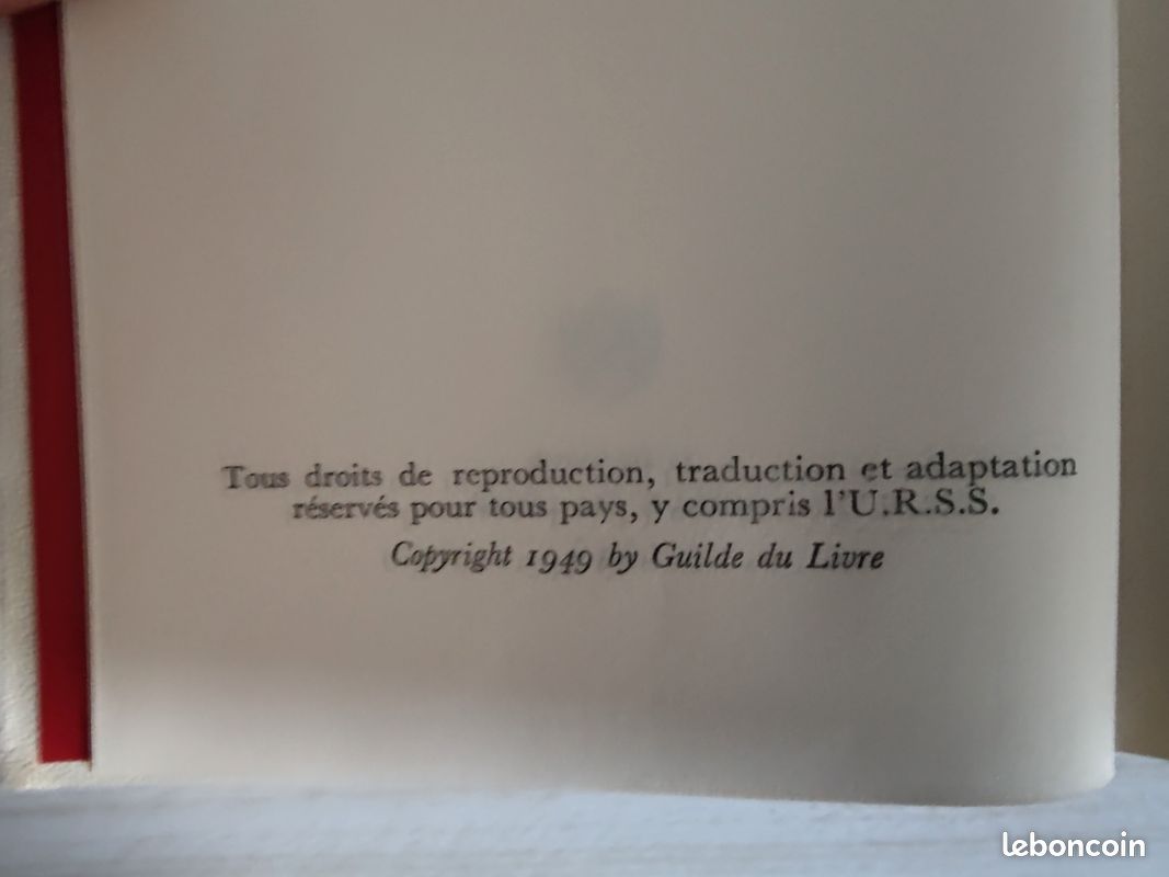 Livre ancien, Marivaux, Le paysan parvenu, édition à tirage limité de 1949 (image 8)