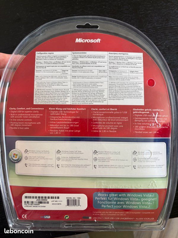 Casque Microsoft LifeChat LX-3000 (image 2)