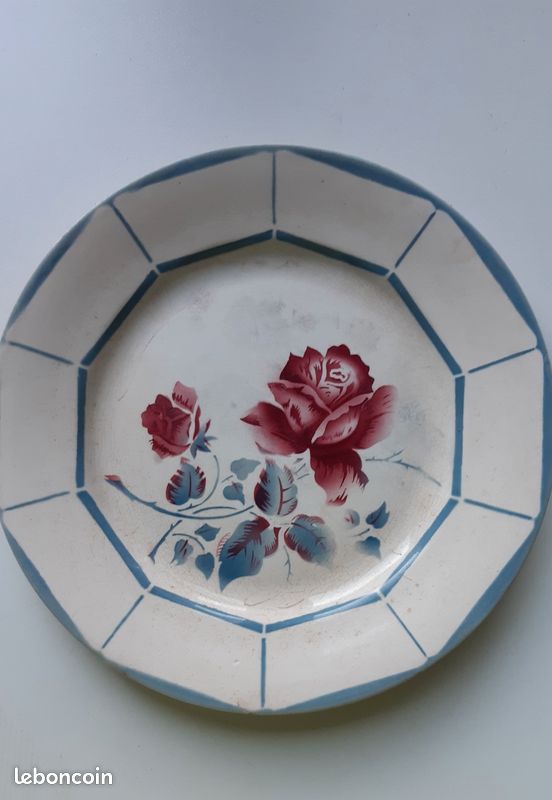 Assiettes Digoin Sarreguemines (image 6)