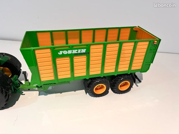 siku 2892 – Benne à trois essieux Joskin, 1:32, Orange, Métal/Plast