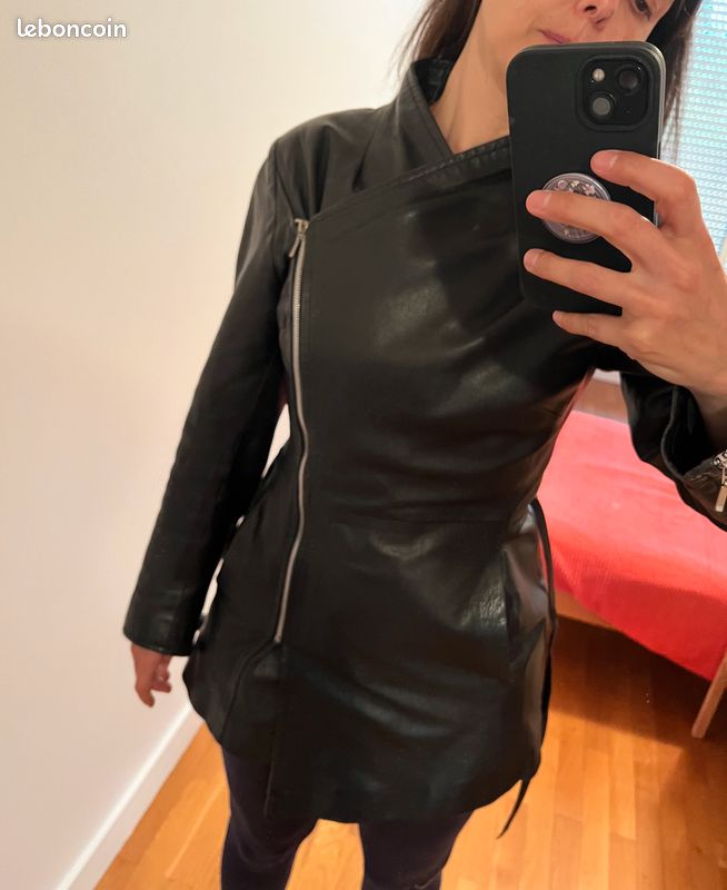 Veste cuir femme (image 7)