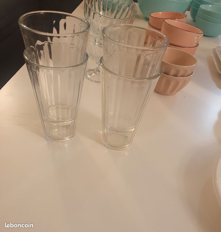 4 grands verres à 3 euros (image 2)