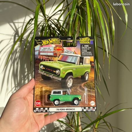 Hot Wheels Boulevard '85 Ford Bronco 4x4 F58 &ndash; Scala 1:64, Diecast, Malaysia, Usato Ma In Scatola