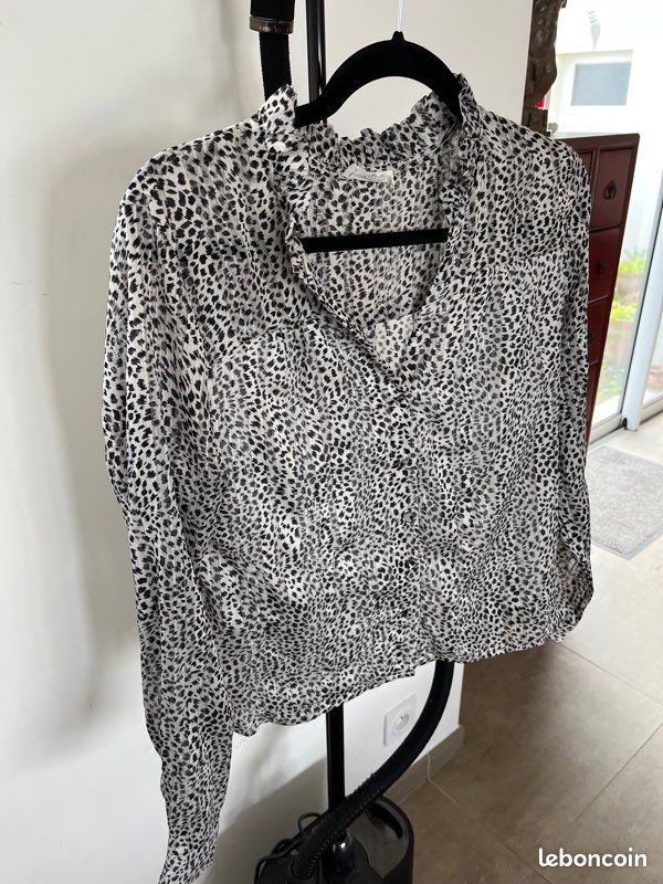 Chemise à motifs léopard Emma Ella (image 4)