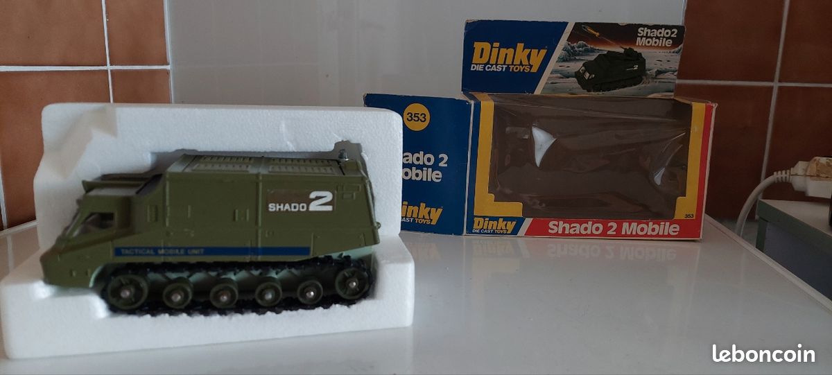 Binari Per Dinky Toys Shado 2 Shadow – 1 Set Nuovo, Scala 1:43, Diecast Vintage