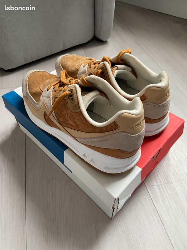 Shoe Le Coq Sportif Lcs R800 Og Marron Le Coq Sportif (LCS) R800