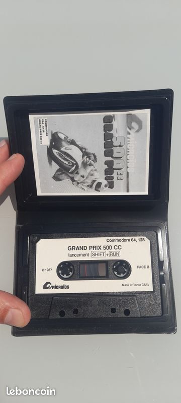 Jeux de cassettes Commodore 64. - France