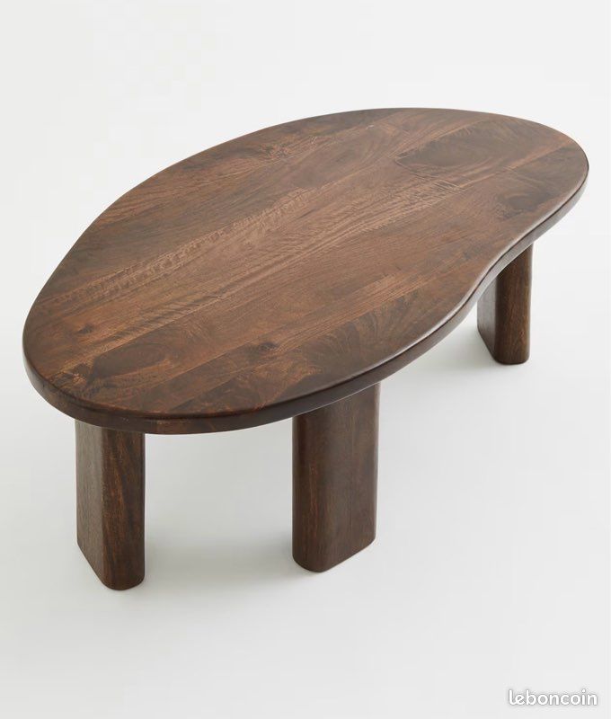 Table basse bois de manguier (image 3)