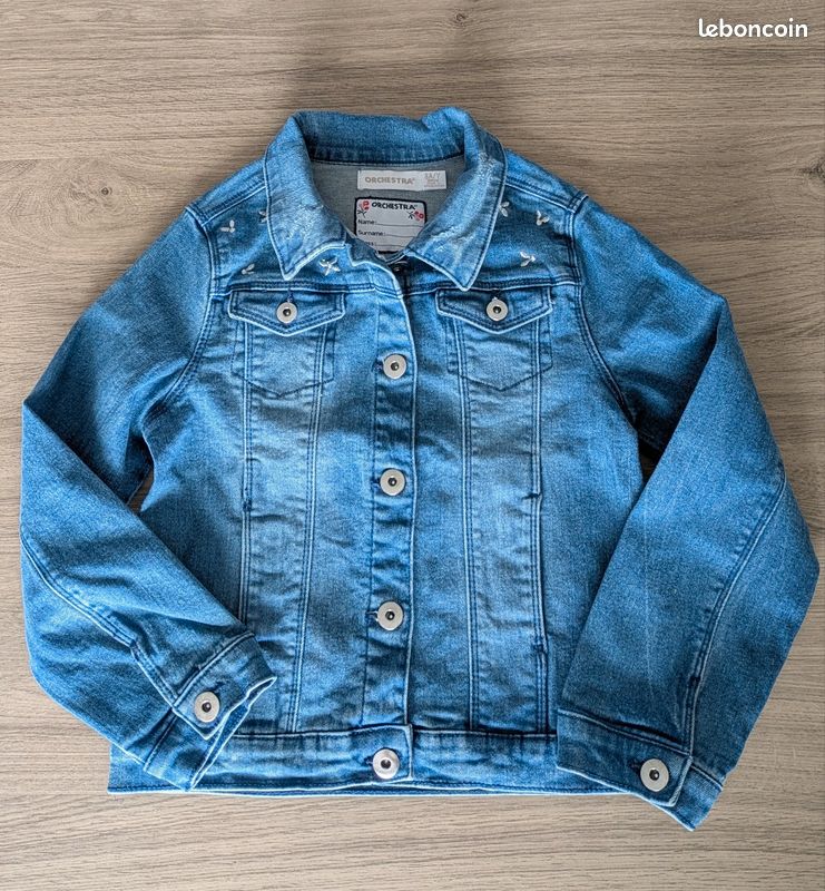 Veste en Jean Fille - 8 Ans (image 1)