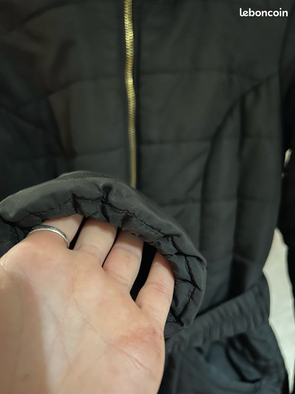 Doudoune noir légère femme taille S (image 8)