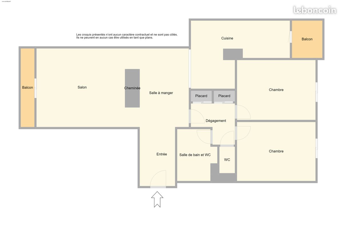 Appartement 3 pièces 82 m² · à Nice · 82 m² · 299 900 €
