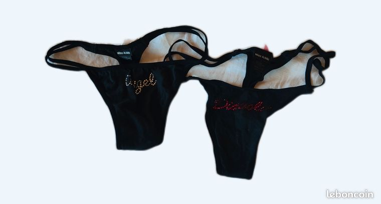 String - Noir en dentelle Beauty Night
