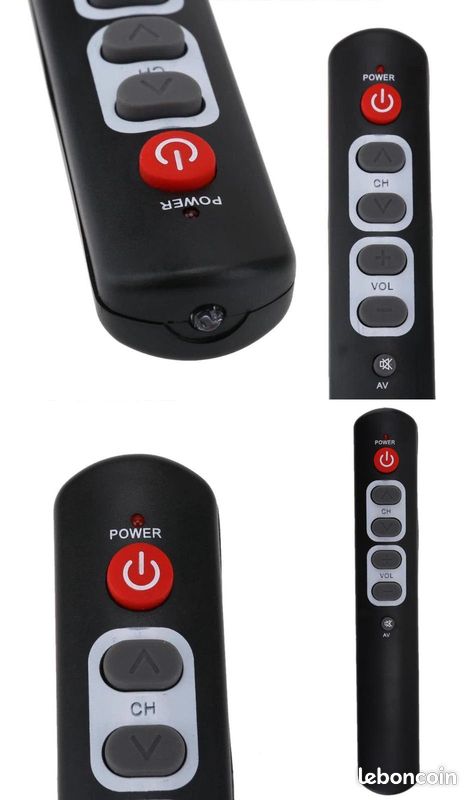 NEUF - Télécommande universelle simplifiée 6 boutons (image 1)