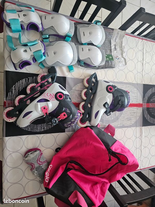 Rollers 34/36 avec sac et protections (image 1)