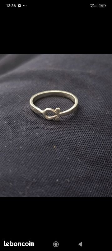 Bague Croix Argent | Arène Bijoux