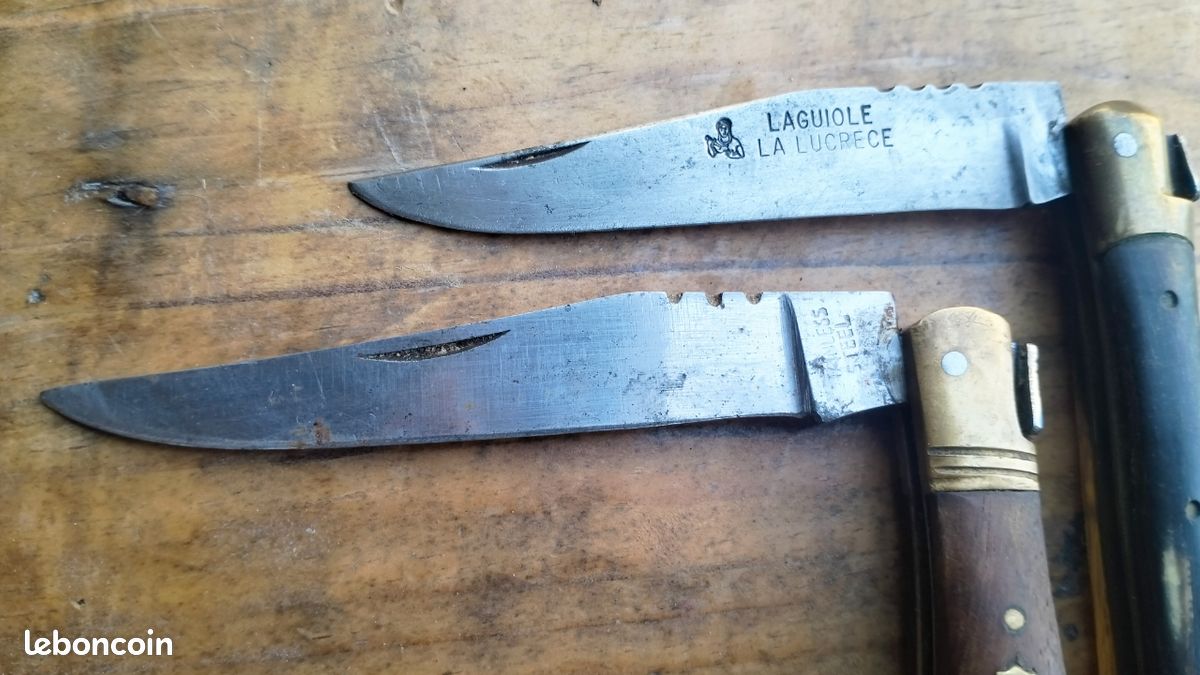 2 couteaux Laguiole vintage (image 2)