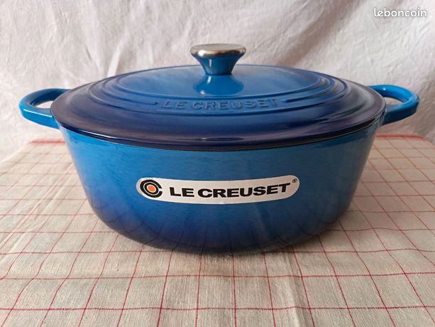 Cocotte En Fonte Cousances / Le Creuset – Ronde 24 Cm – Made In France (années 50)
