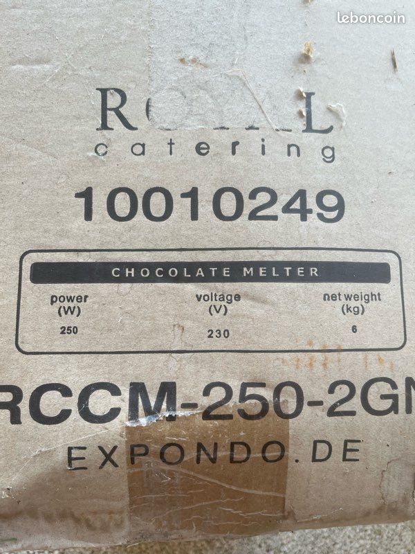 Tempèreuse à chocolat (image 2)