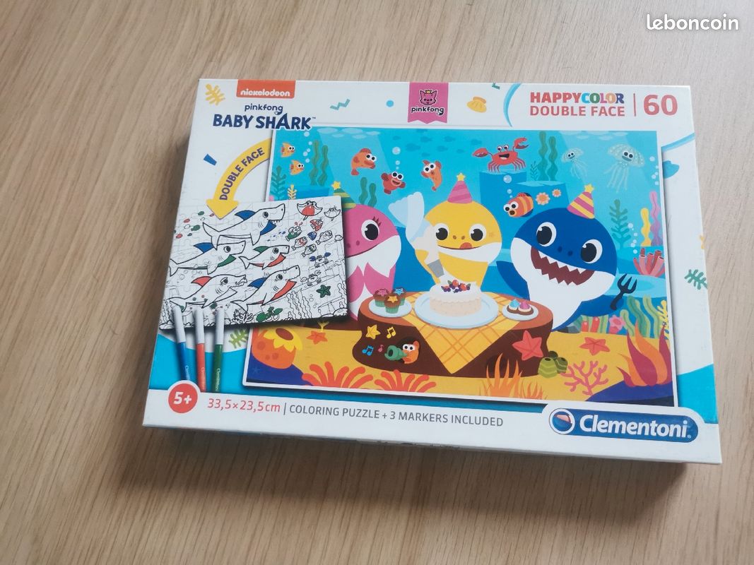 Puzzle baby shark (image 1)