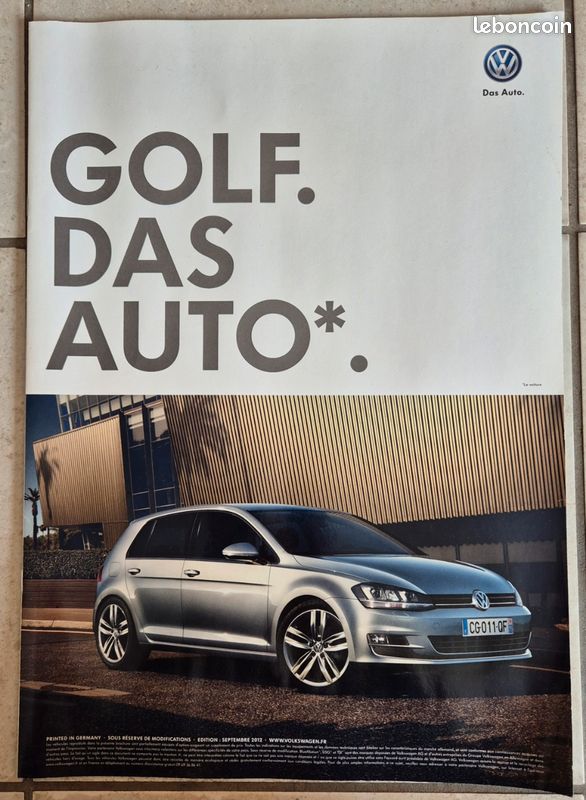 Brochure VW Golf (image 1)