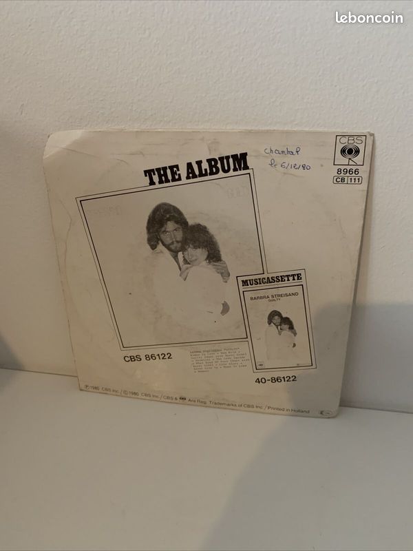 Disque Vinyle Barbara Streisand Woman in love (image 4)