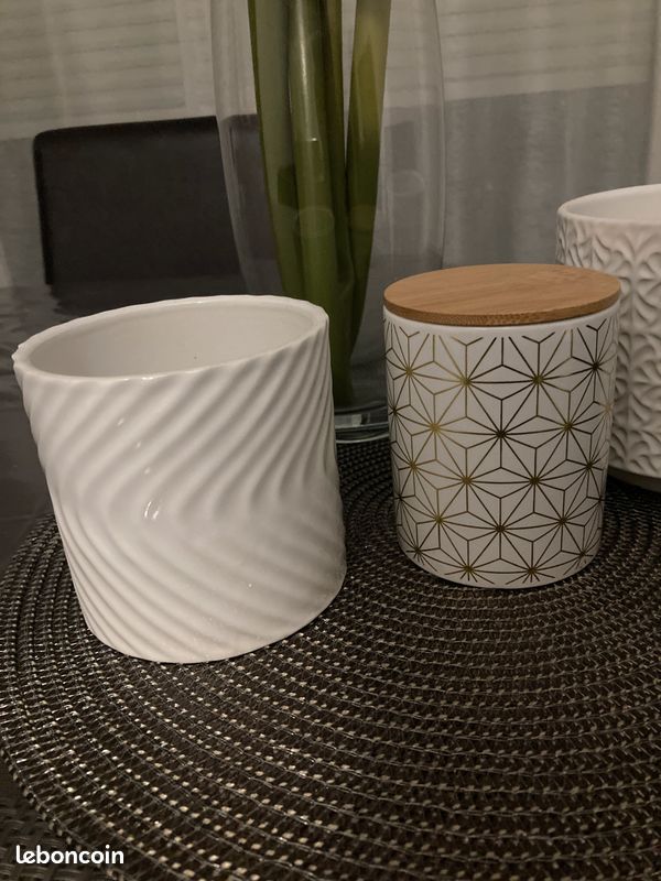 Lot de 3 pots déco (image 2)