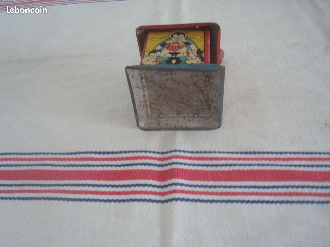 Jouet En Tôle Mécanique – Moulin Musical Émile Camelin – France – BD Lariflette Laborné Vers 1940