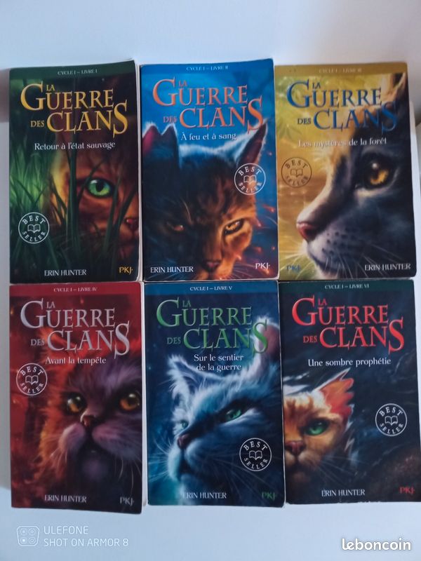 La guerre des clans cycle 1, 2, 3 complet et 4 livre 1 (image 3)