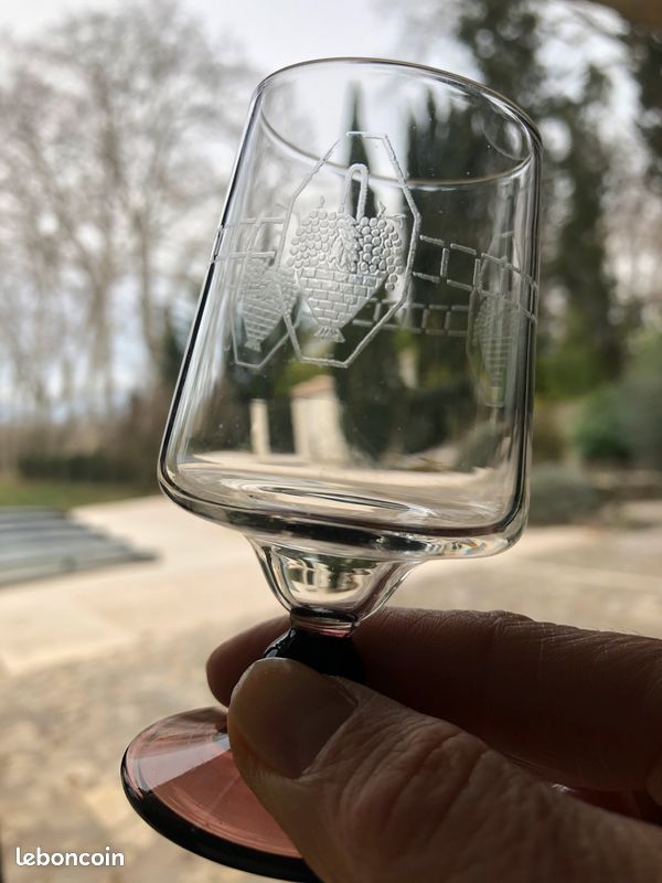 Lots de 6 verres à liqueur anciens (image 2)