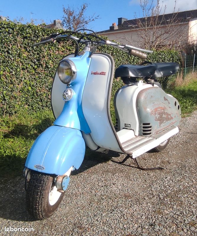 Ld 125 Lambretta Ld 150 Del 1954 Scooter Lambretta 125 LD 1954 Motos