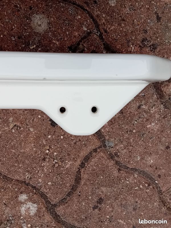 Tablette de salle de bain en porcelaine vintage à fixer (image 4)